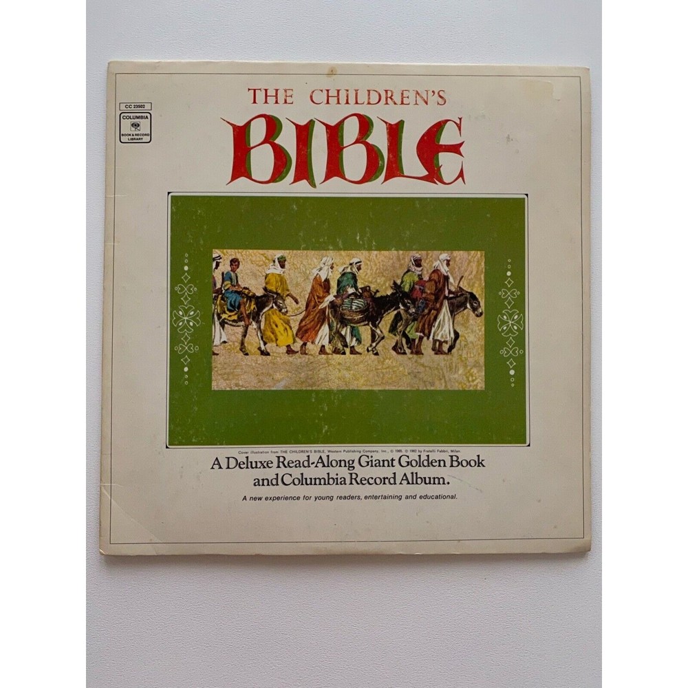 The Children's Bible Columbia LP 23502 York Rose Ocko Timmens No Book EX